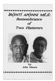 Ironti Aponni Meji: Remembrance of Two Flatterers
