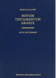 Novum Testamentum Graece With Dictionary: Nestle-Aland (Ancient Greek Edition)