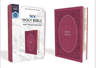 NIV, Holy Bible, Soft Touch Edition, Leathersoft, Pink, Comfort Print