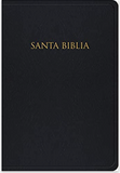 Santa Biblia: Reina-valera 1960 para regalos y pemios negro imitación piel (Spanish Edition)