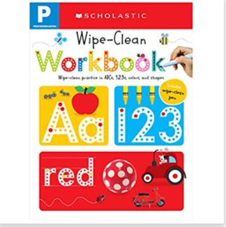 Pre-K Wipe-Clean Workbook: Scholastic Early Learners (Wipe-Clean)