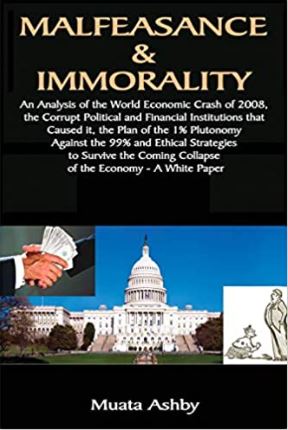 Malfeasance & Immorality: An Analysis of the World Economic Crash of 2008, the Corrupt Political and Financial Institutions that Caused it, the Plan ... the Coming Collapse of the Economy