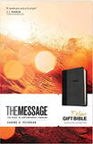 The Message Deluxe Gift Bible (Leather-Look, Black/Slate): The Bible in Contemporary Language