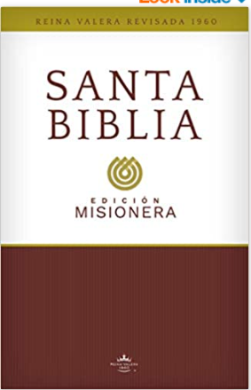 Biblia Reina Valera 1960, Edición Misionera, Tapa Rústica / Spanish Bible Reina Valera 1960, Outreach Edition, Softcover (Spanish Edition)